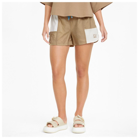 Puma Γυναικείο σορτς Infuse Fashion Woven Shorts Tiger Puma Γυναικείο σορτς Infuse Fashion Woven Shorts Tiger